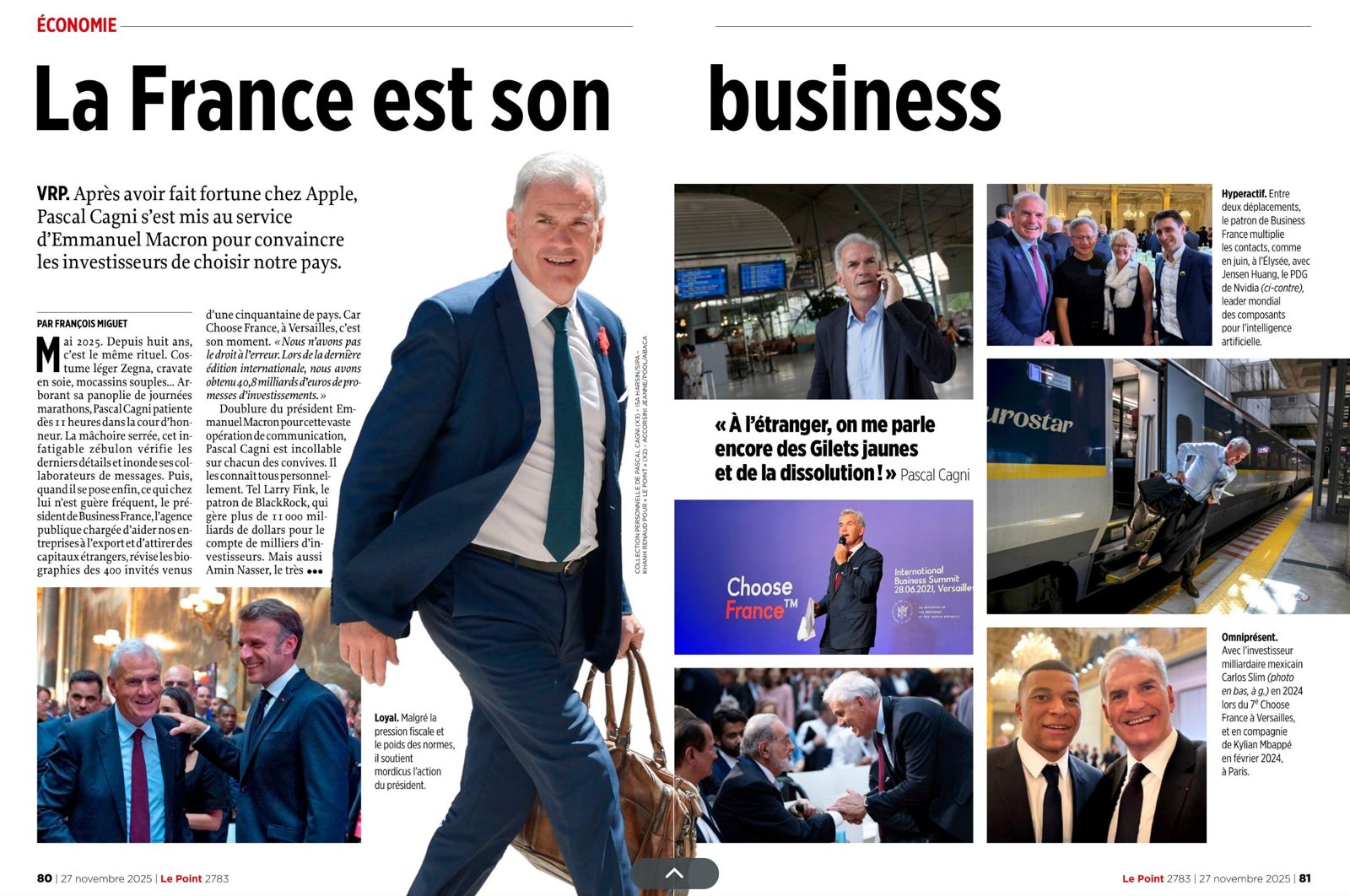 Pascal Cagni Le Point La France est son business