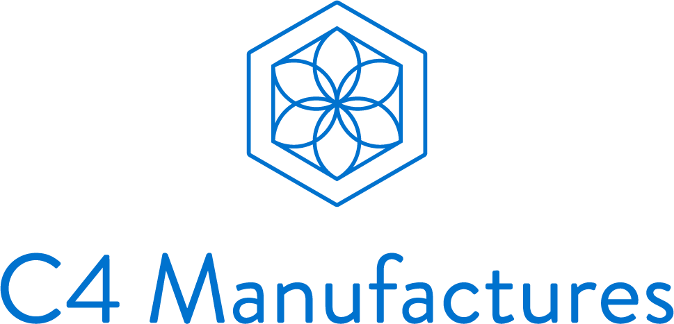 C4 manufactures portrait bleu